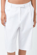 Wide Leg Short Pants White (1)
