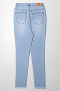 Curvy Skinny Denim Jeans Light Blue (3)