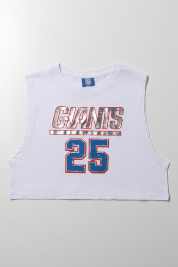 Oversized Giants Muscle T-Shirt White