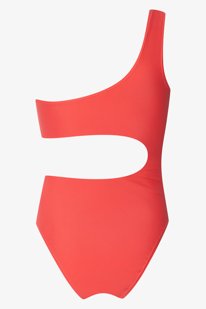 Monokini Swimsuit Red