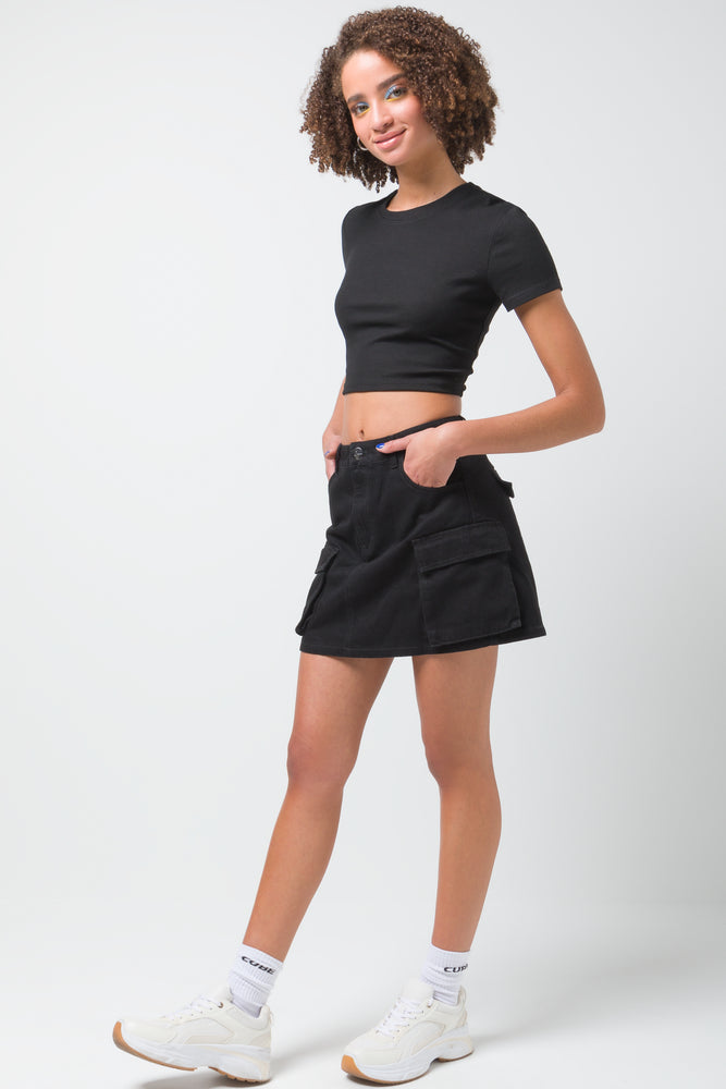 Utility Skirt Black (2)