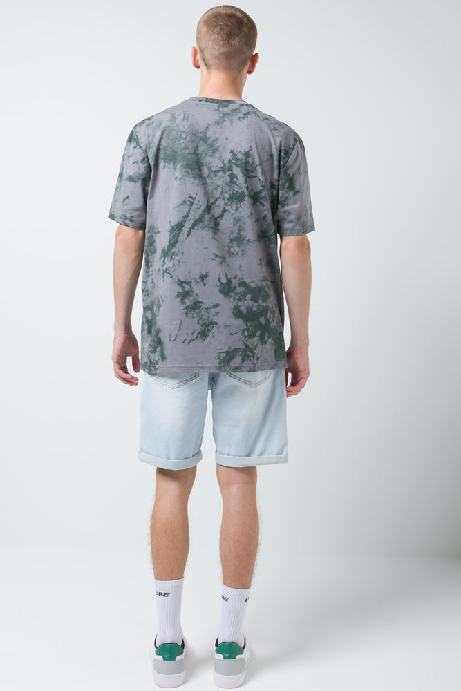 Ripped Drawstring Short Grey (3)