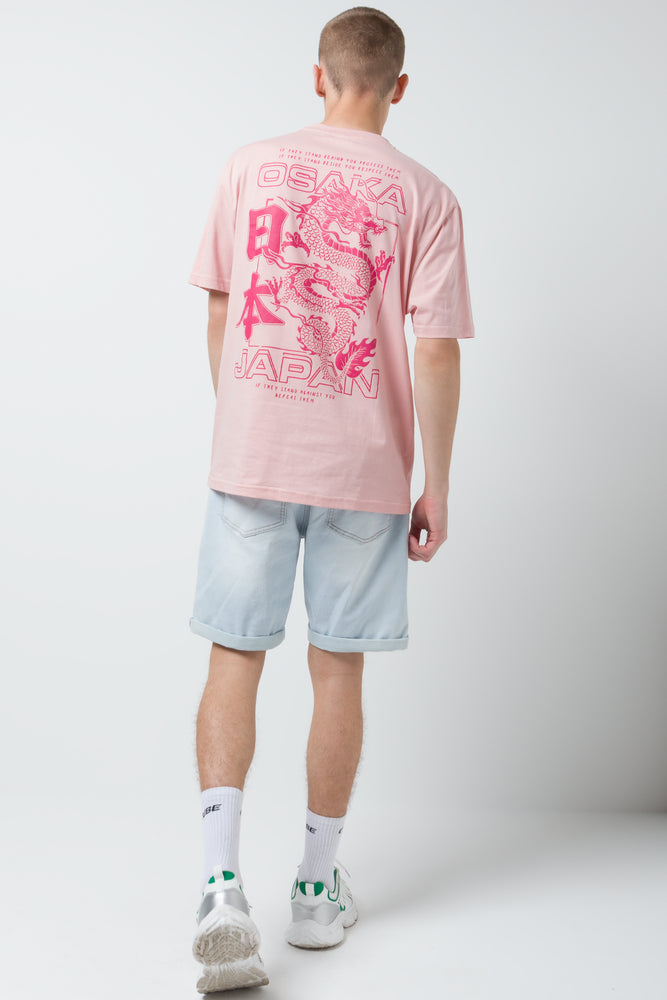 Short Sleeve T-Shirt Pink (2)