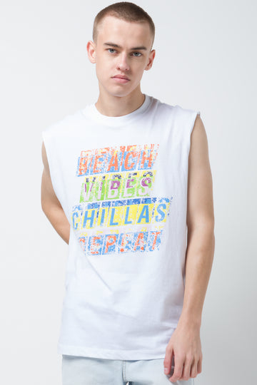 Muscle Hugger T-Shirt White