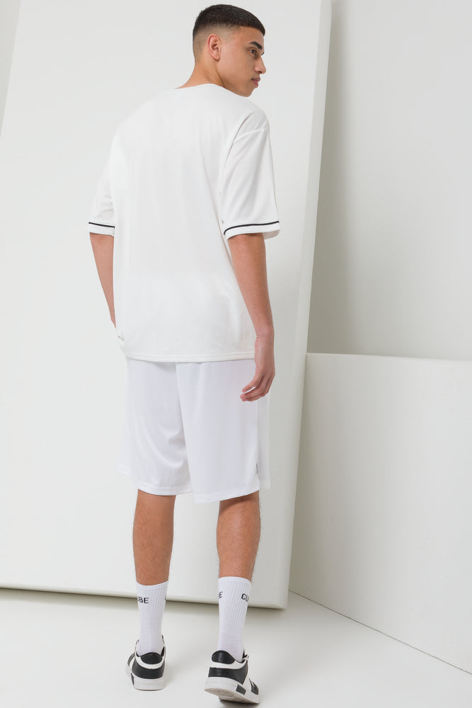 Basketball Short White (3)