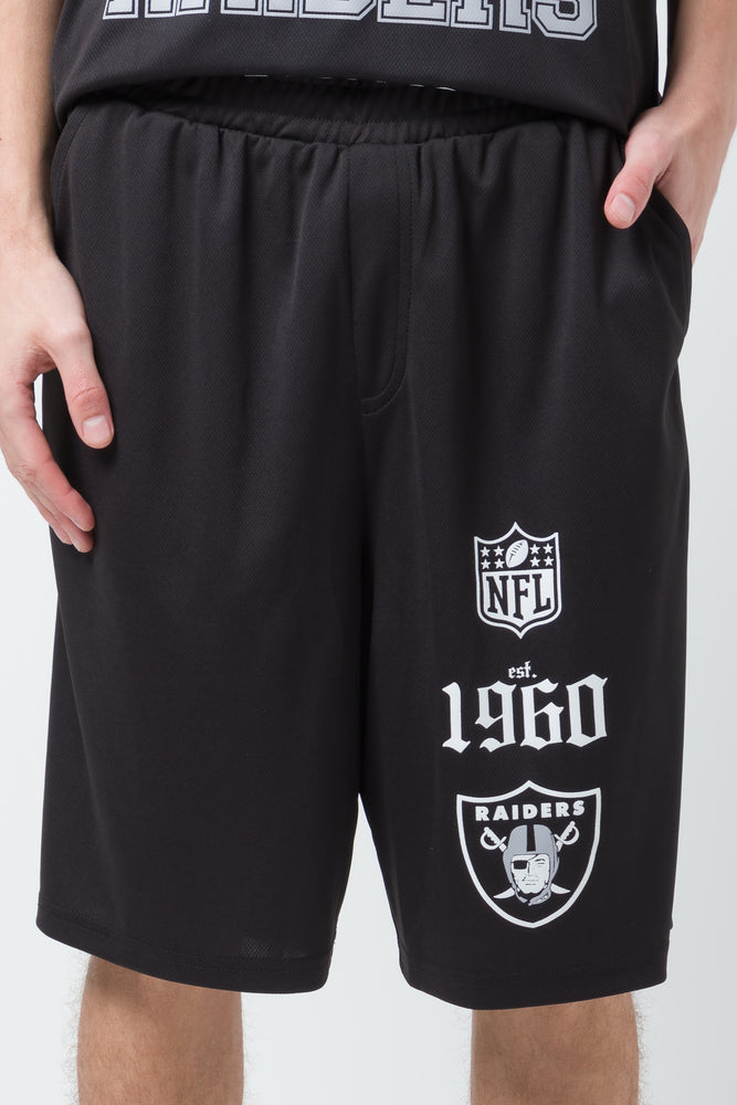 Raiders Shorts Black (1)