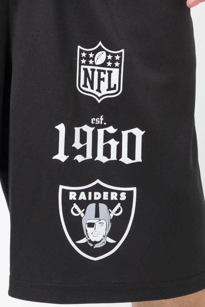 Raiders Shorts Black (4)