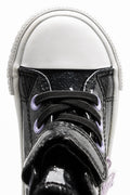 Glitter Hightop Sneaker Black (4)