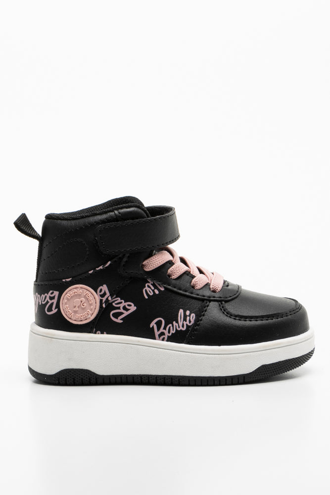 Barbie High Top Sneaker Black