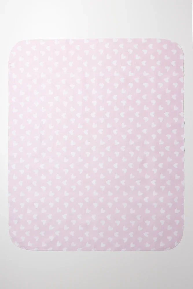 3 Pack Receiver Blanket Wild Animals  Pink (4)