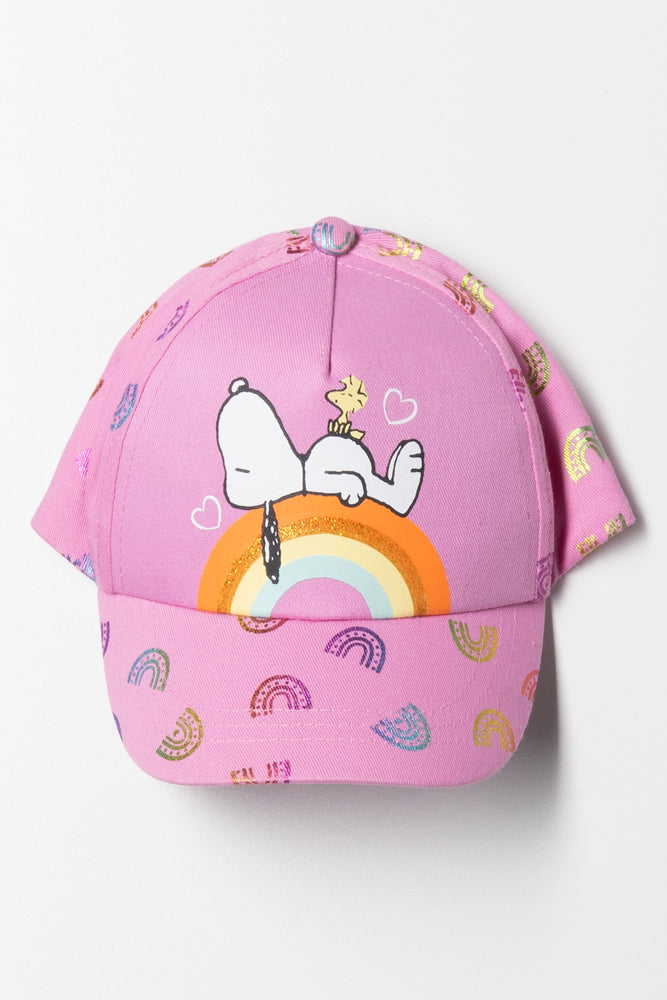 Snoopy Peak Cap Lilac