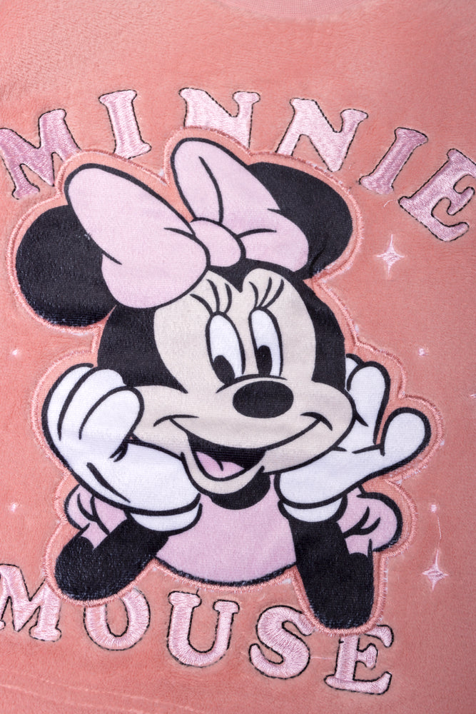 Minnie Mouse Fleece Set Pink (1)