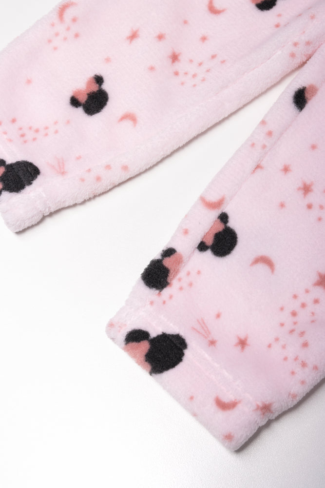 Minnie Mouse Fleece Set Pink (2)