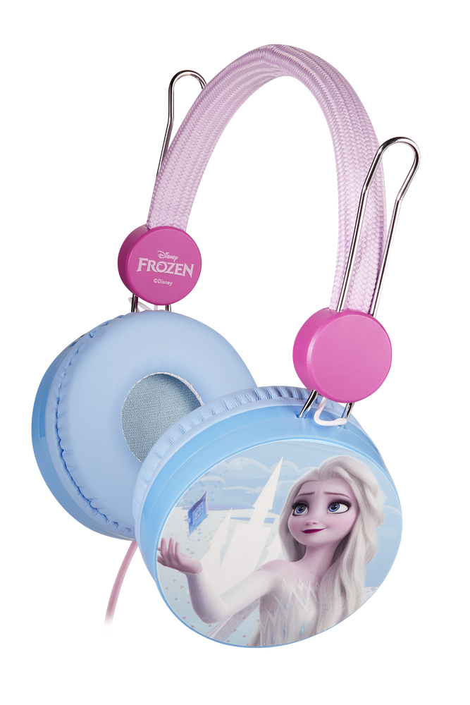 Frozen AUX Headphones Pink & Blue