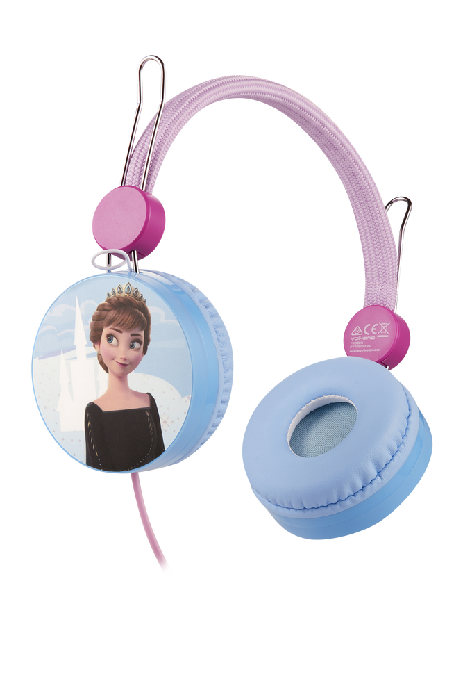 Frozen AUX Headphones Pink & Blue
