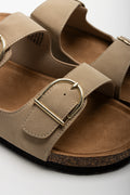 Double Strap Sandal Natural (2)