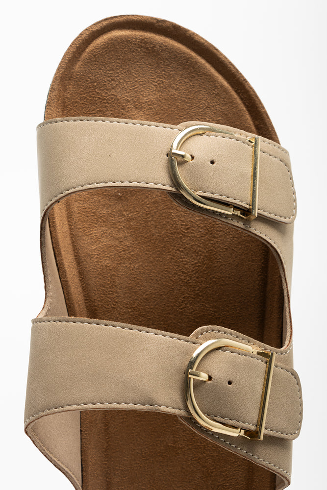 Double Strap Sandal Natural (4)