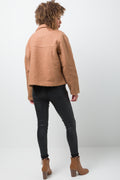 Melton  Bomber Jacket Natural (2)