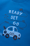 2 Pack Transport T-Shirts Blue And White (1)