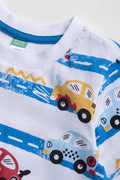 2 Pack Transport T-Shirts Blue And White (2)