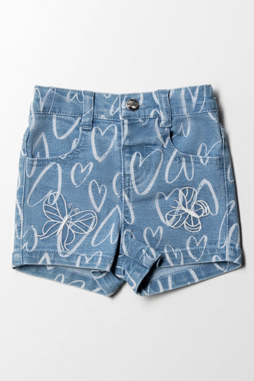 Denim Short Blue