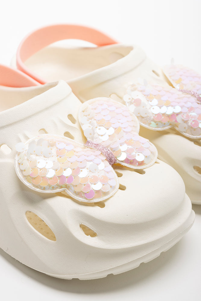 Butterfly Clog Cream (2)