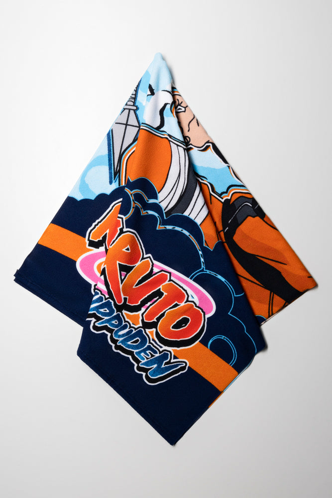 Naruto Beach Towel Orange