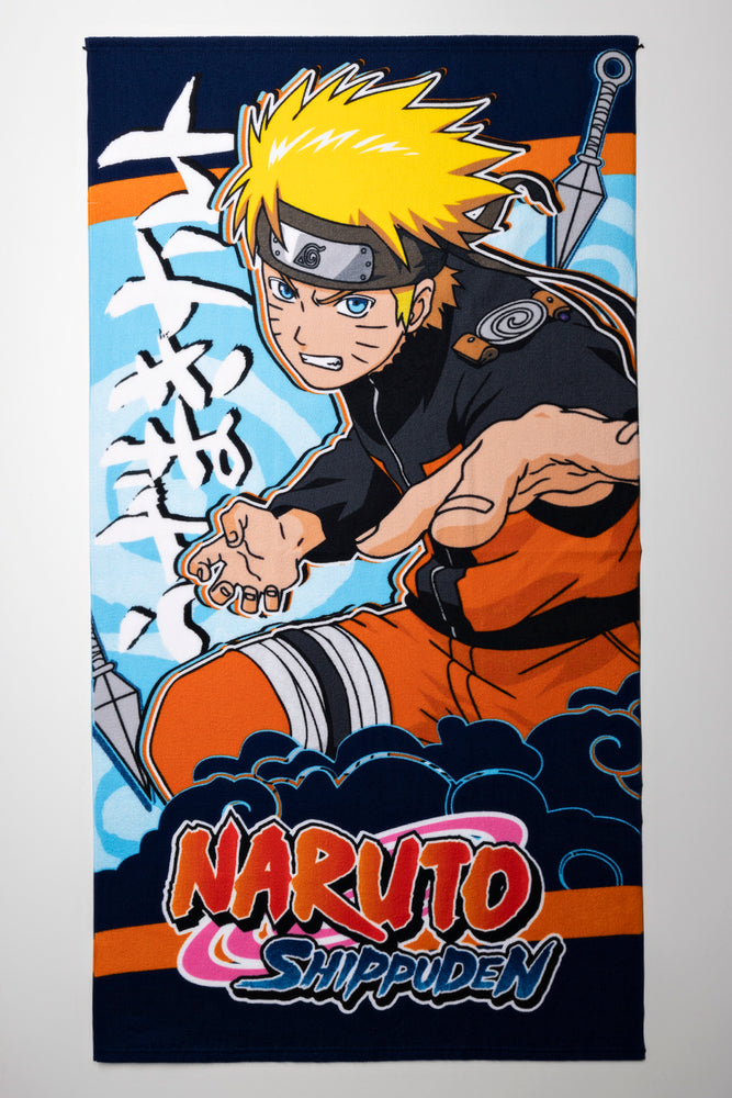 Naruto Beach Towel Orange (1)