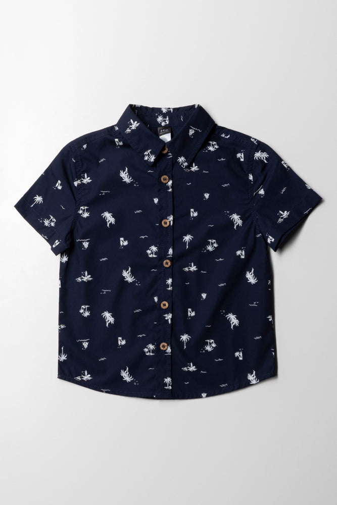 Short Sleeve Shirt Navy