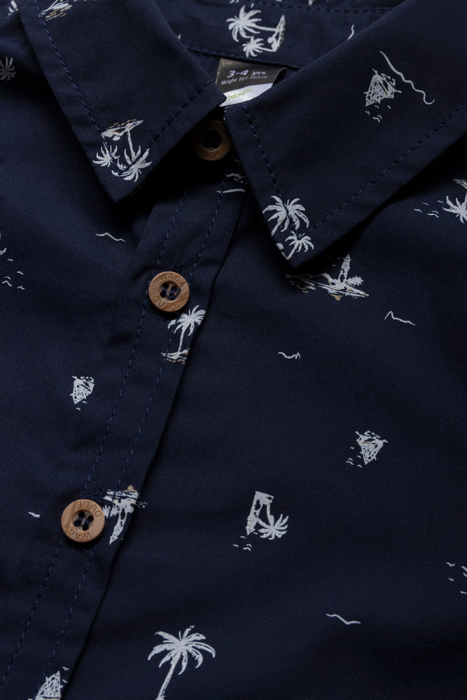 Short Sleeve Shirt Navy