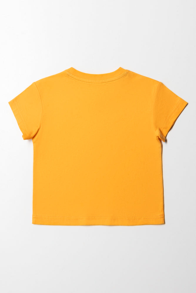 Short Sleeve T-Shirt Yellow (2)