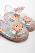 Flower Jelly Sandal Pink (2)