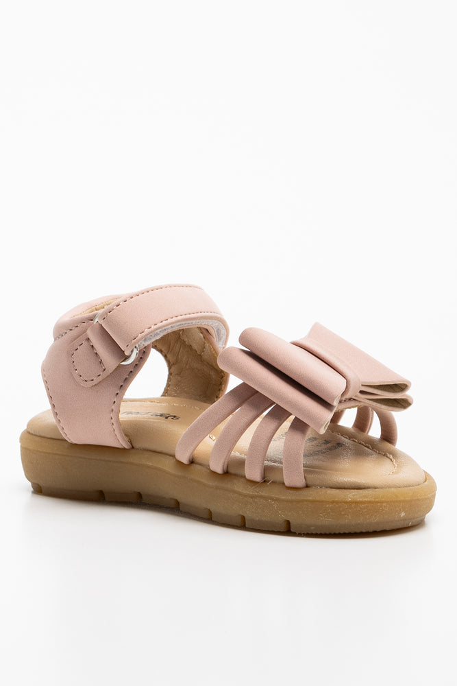 Double Bow Sandal Pink (1)