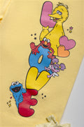 Sesame Street 2 Pack Cropped Leggings Yellow (1)