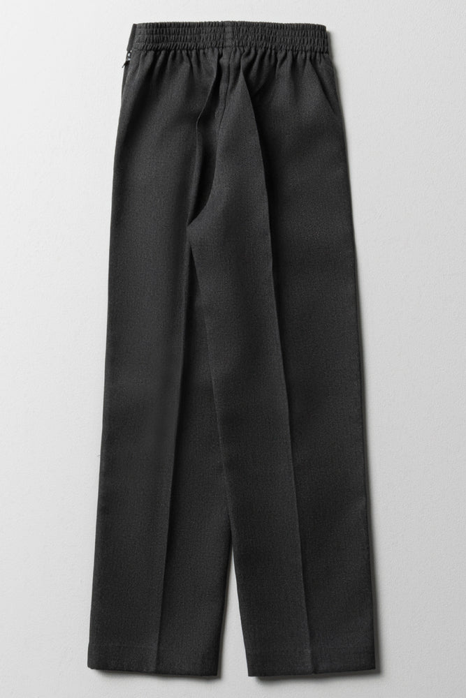 Primary School Girls Pants Regular Fit Grey (2)