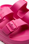 Double Strap Slide Pink (2)