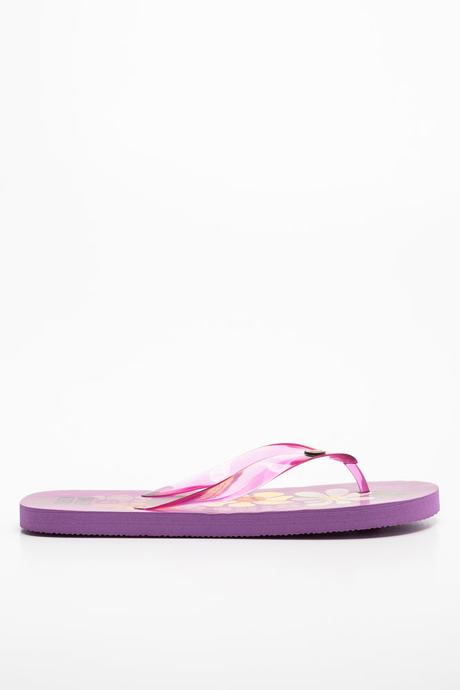 SmileyWorld Flip Flop Purple (1)