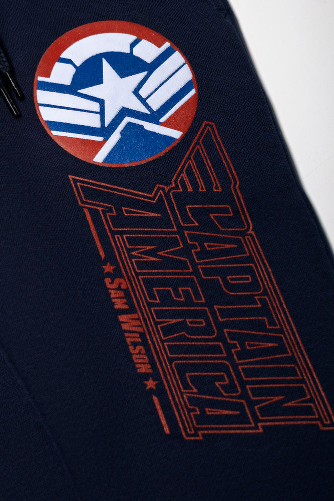 Captain America Trackpants Navy (1)