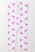 Heart Legging White (2)