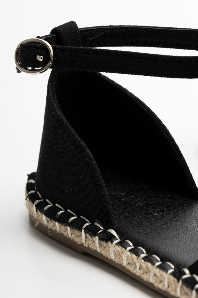 Espadrille Sandal Black (3)