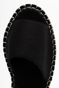 Espadrille Sandal Black (4)