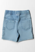 Denim Short With Pockets Blue (2)