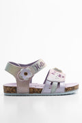 Hello Kitty Double Strap Sandal Lilac