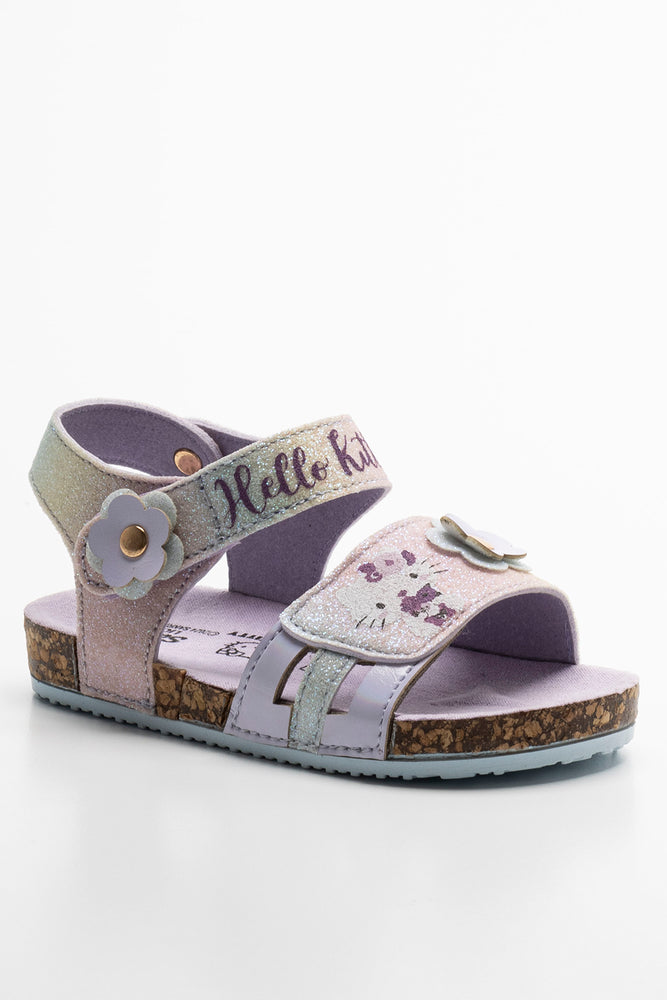 Hello Kitty Double Strap Sandal Lilac (1)