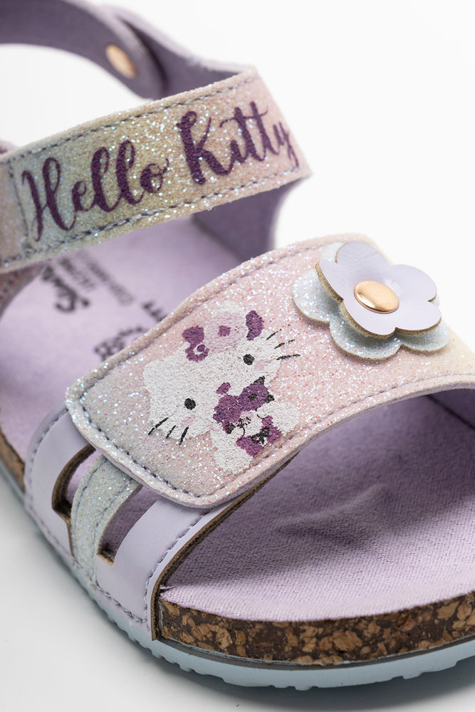 Hello Kitty Double Strap Sandal Lilac (2)