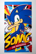 Sonic Beach Towel Blue (1)