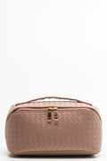 Plaited Toiletry Bag Light Pink