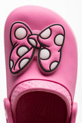 Minnie Mouse Bow Clog Pink (4)