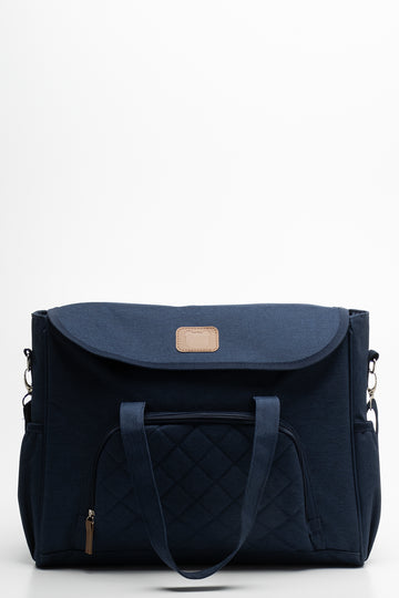 Nappy Bowler Bag Navy