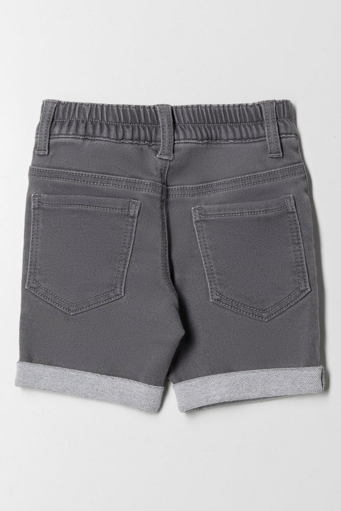 Superman Denim Short Grey (3)